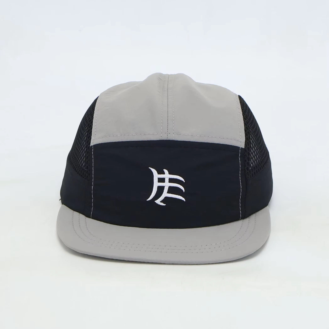 BLACK AND GREY CAP