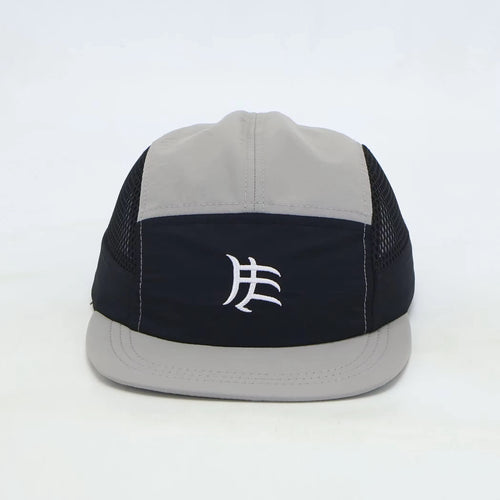 BLACK AND GREY CAP